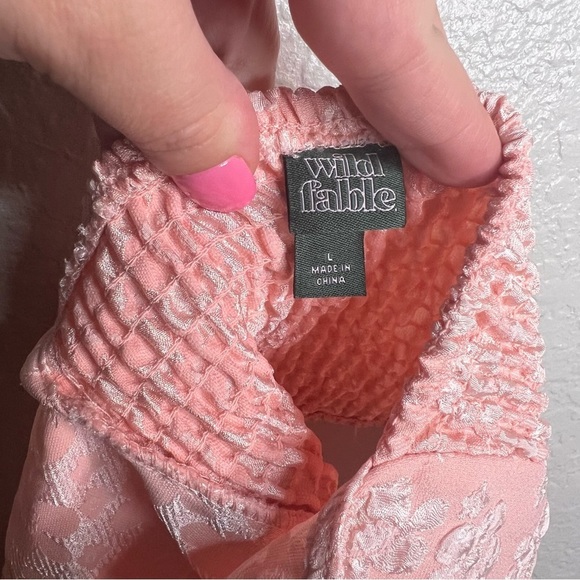 Wild Fabel Corset Floral Print Top - Picture 4 of 6